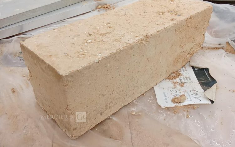 autre Palette de briques en terre crue compressée, marque Briques Technic Concept, for  111