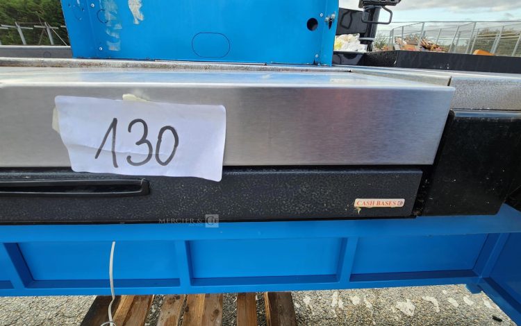 autre Comptoir de caisse professionnel de marque COP, équipé dun tapis roulant, écran  117