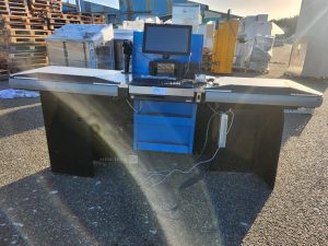 autre Comptoir de caisse COP avec tapis convoyeur, poste informatique complet (écran,  123