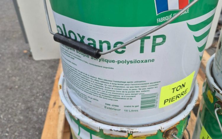 autre Lot de 5 sceaux de revêtement semi-épais souple acrylique-polysiloxane , ton pie  12