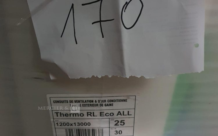 autre Lot de 30 rouleaux de feutre isolant pour conduits de ventilation et climatisati  161