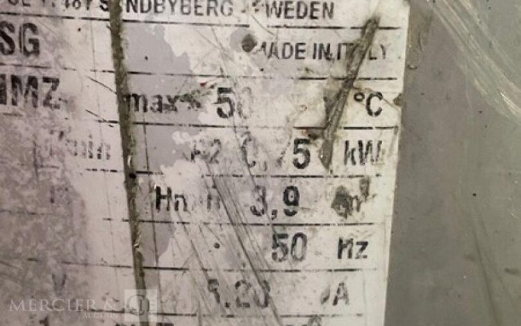 FLYGT SXM7/B SG  POM010559