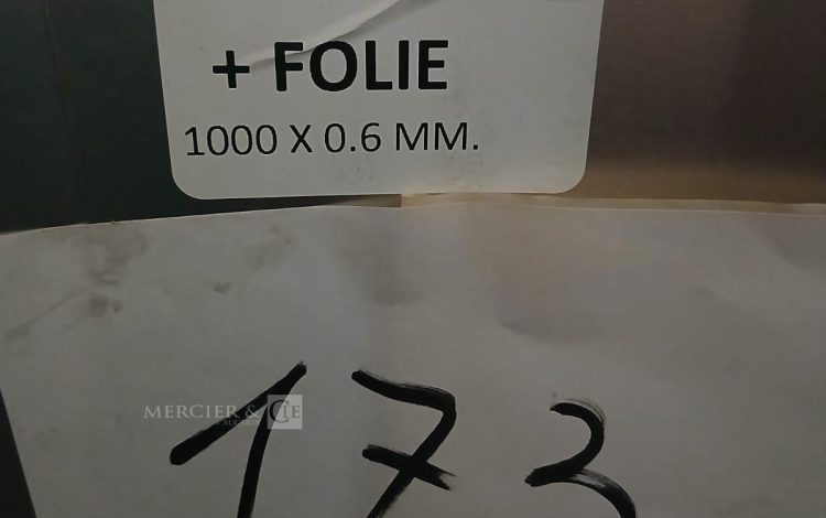 autre Rouleaux de Feuille d&rsquo;aluminium 3105, dimensions 1000×0,6mm  164