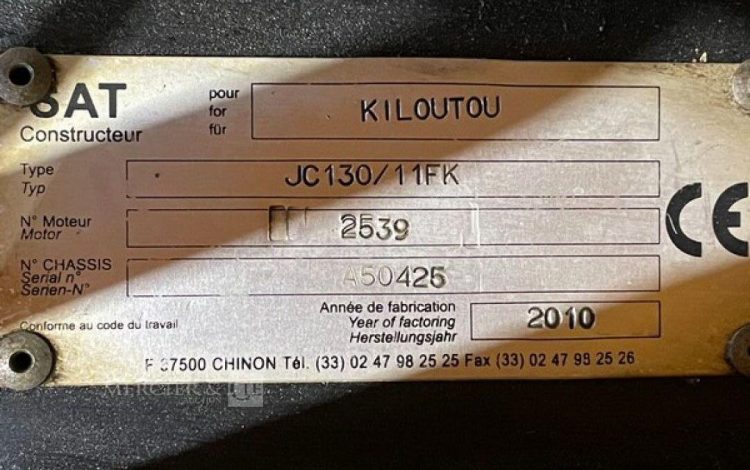 SAT JC130/11FK  N09010137