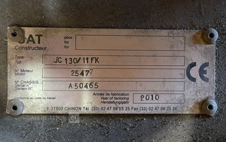 SAT JC 130 / 11FK  N09010140