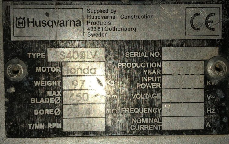 HUSQVARNA FS400LV  SCI010435