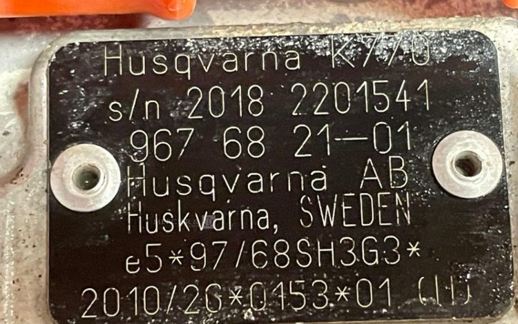 HUSQVARNA K770  TRO011129