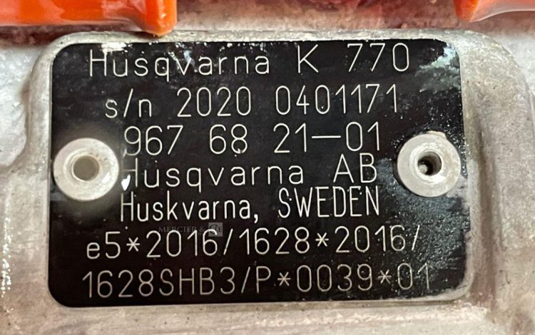 HUSQVARNA K770  TRO011822