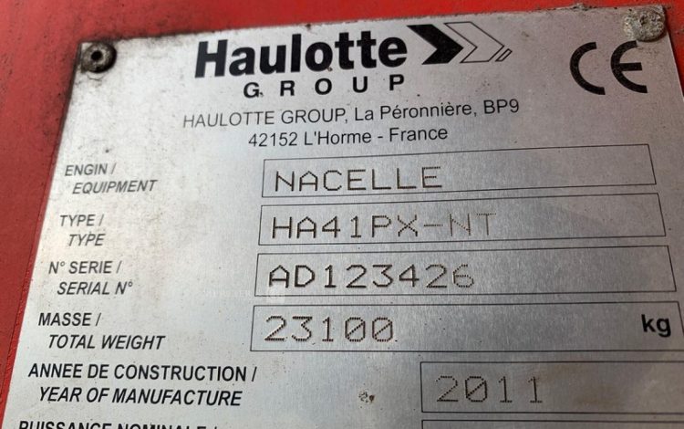 HAULOTTE HA41PX-NT  49660103