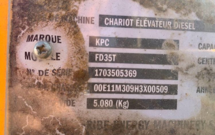 KPC FD35T  CHA748002
