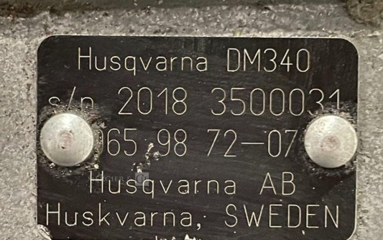 HUSQVARNA DM340  FOR010795