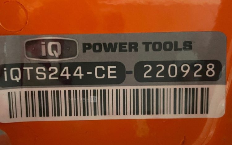 POWER TOOLS IQTS244-CE  STC010157
