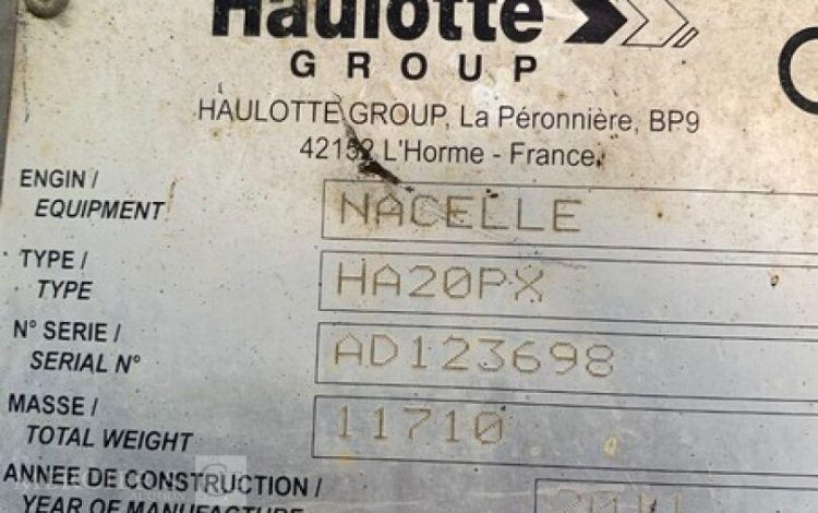 HAULOTTE HA20PX  49470858