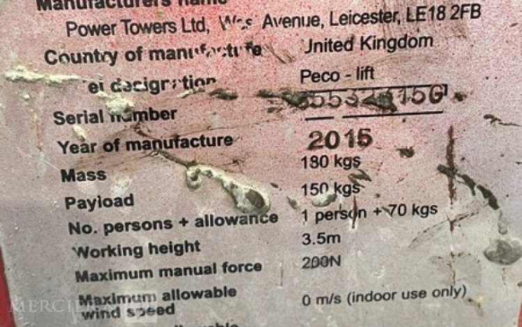 POWER TOWER PECOLIFT  59MAM32026