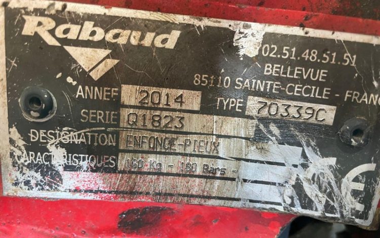 RABAUD 70339C  56MAM32026