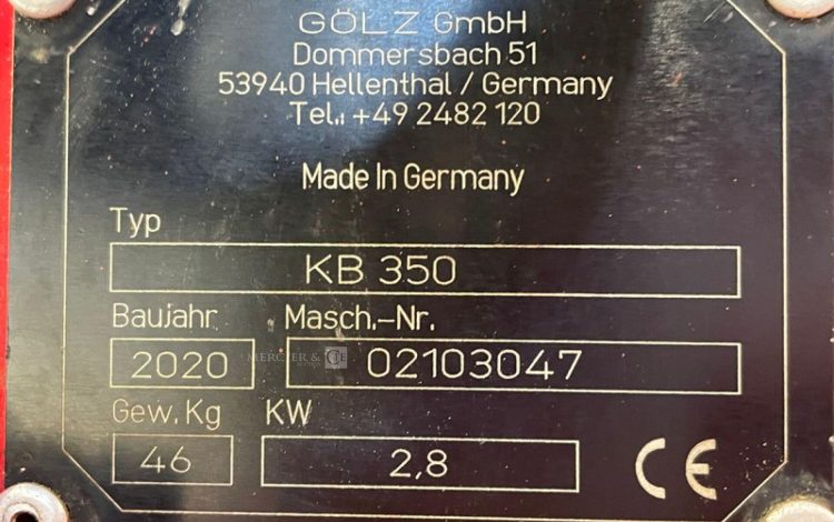 GÖLZ KB350  55MAM32026