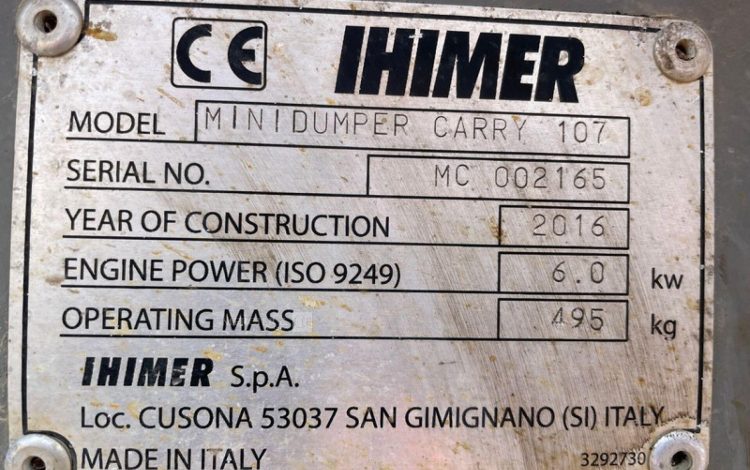 IHIMER CARRY 107  38MAM32026