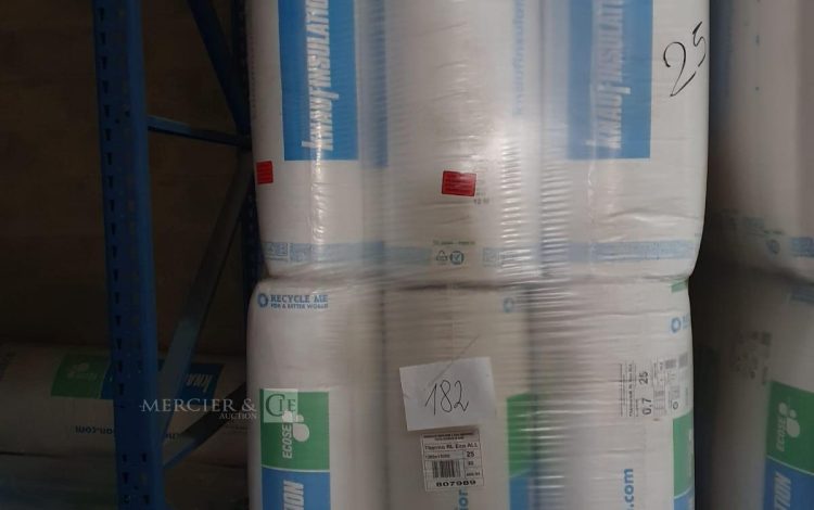 autre Lot de 12 rouleaux disolation laine minérale ISOVER  Tech Crimped Roll 2.0  173