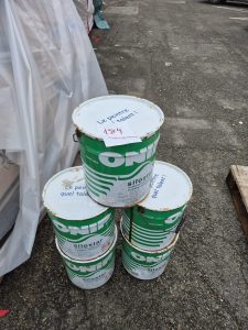 autre Lot de 5 sceaux de revêtement semi-épais acrylique-polysiloxane , siliostar 15L  175