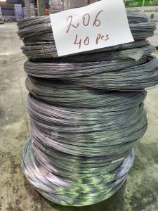 autre Lot de 40 rouleaux de fil de fer acier zingué Diamètre 1,0 mm marque RINKE  196