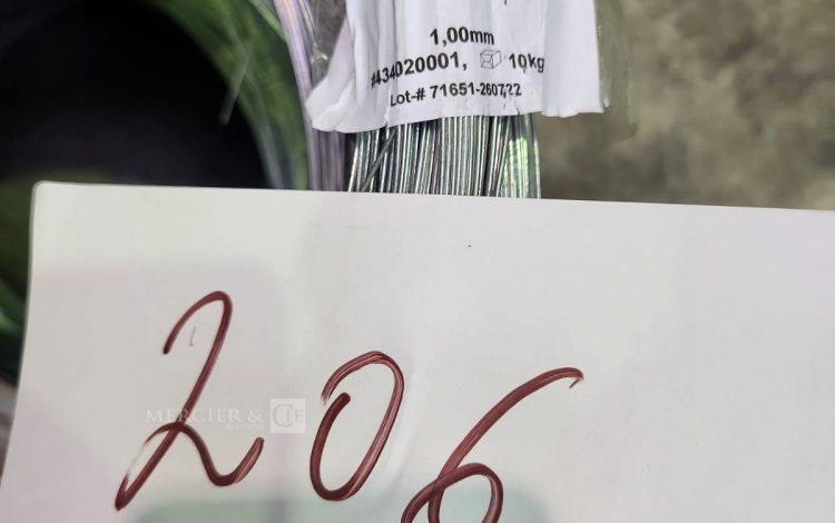 autre Lot de 40 rouleaux de fil de fer acier zingué Diamètre 1,0 mm marque RINKE  196