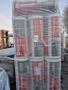 autre Lot de 21 rouleaux de laine de roche Prorox wm 960 , épaisseur 40 , marque Rockw  198