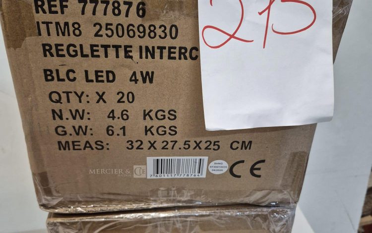 autre Lot de 40 réglettes interconnectables IP20 pour cuisine pièce de vie marque Easy  205