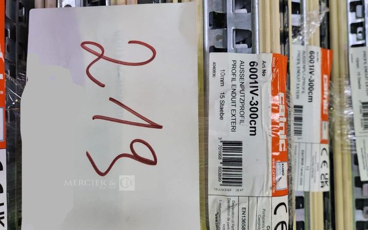 autre Lot de 105 profils enduit extérieur ép. 10mm , 300cm marque CATNIC  209