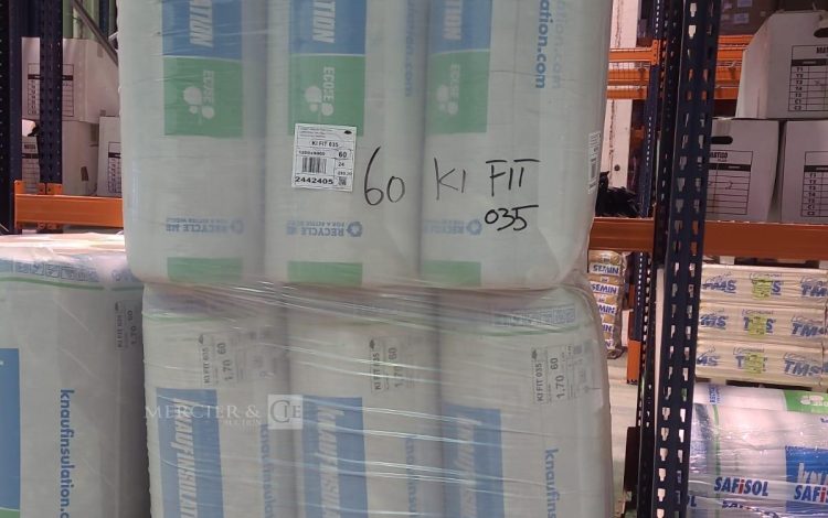 autre Lot de 24 Panneaux roulé de laine minérale de verre nu semi-rigide à haute perfo  216