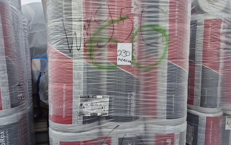 autre Lot de 21 rouleaux de laine de roche Prorox WM 950 , épaisseur 60 marque Rockwoo  220