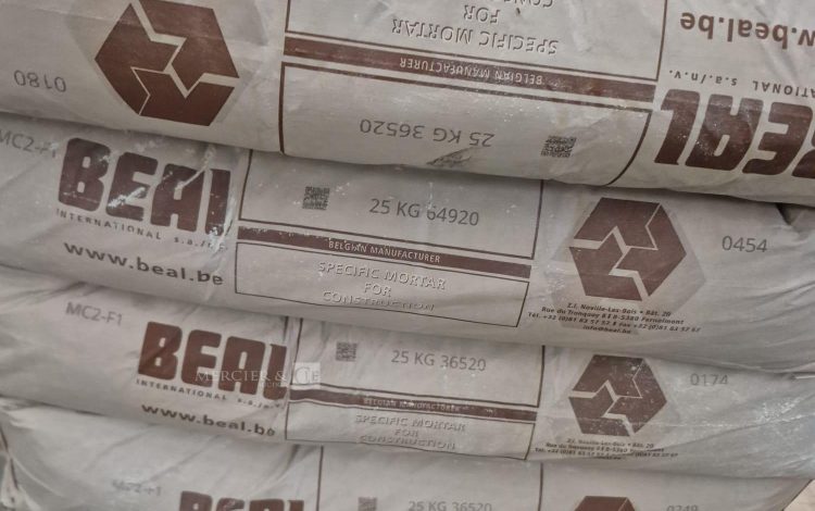 autre Lot de 11 sac de mortier spécifique pour la contraction de 25kg, marque BEAL  232