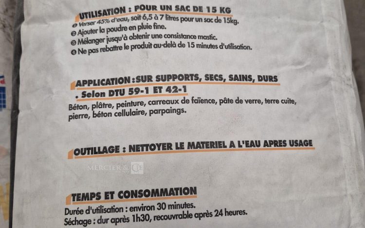 autre Lot de 22 sac d&rsquo;enduit pour murs extérieurs 15KG , marque ONIP  233