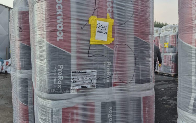 autre Lot de 21 rouleaux de laine de roche Prorox wm 960 , épaisseur 50 marque Rockwoo  234