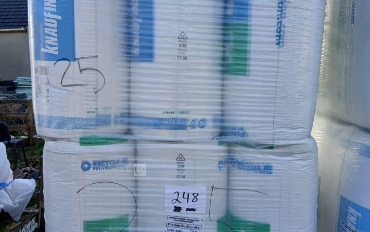 autre Lot de 30 rouleaux de laine pour conduits de ventilation & d&rsquo;air conditionne feu  237