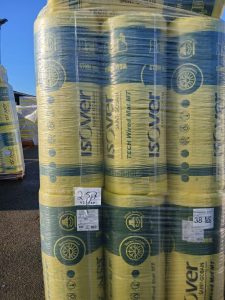 autre Lot de 42 pack de laine L=4000mm , b=500mm , d=50mm marque ISOVER  246
