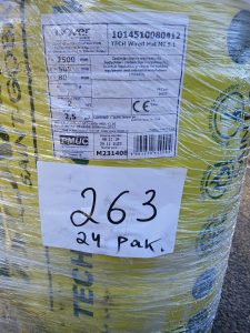 autre Lot de 24 pack de Panneau laine de verre 1014510080412 , l:2500mm , b:500mm , d:  252