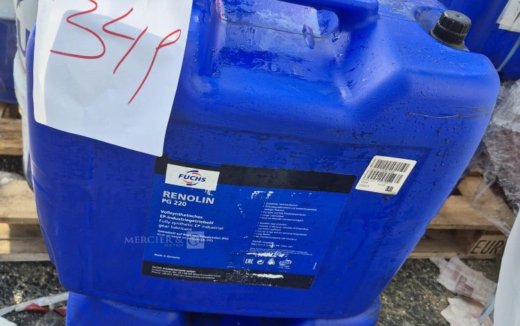 autre Lot de 2  seaux d&rsquo;huile pour engrenages industriels EP , RENOLIN PG220 , 20L  327