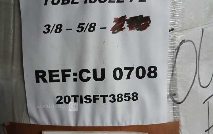 autre Lot de 5 rouleaux Couronne filmée tube isole PE CU 0708 marque SAFISOL  329