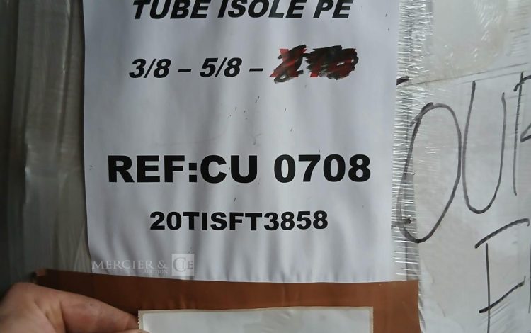 autre Lot de 5 rouleaux Couronne filmée tube isole PE CU 0708 marque SAFISOL  334