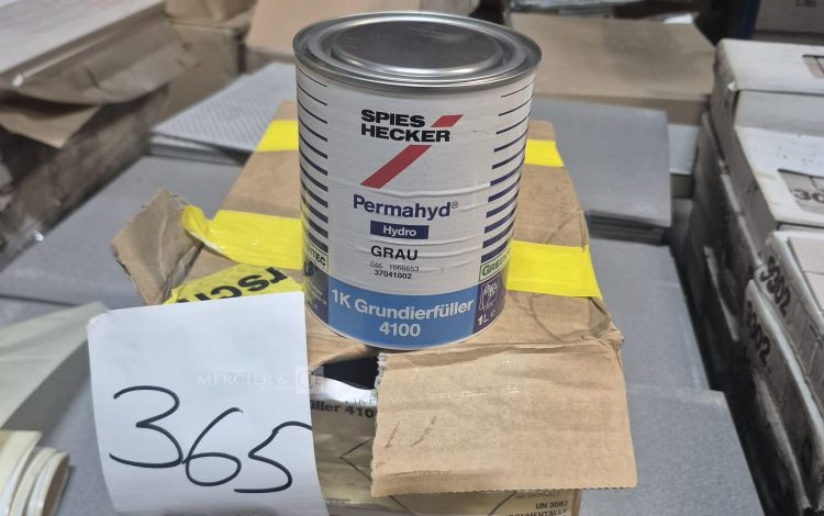 autre Lot de 12 apprêt garnissant Spies Hecker Permahyd Hydro, couleur gris. Produit p  344