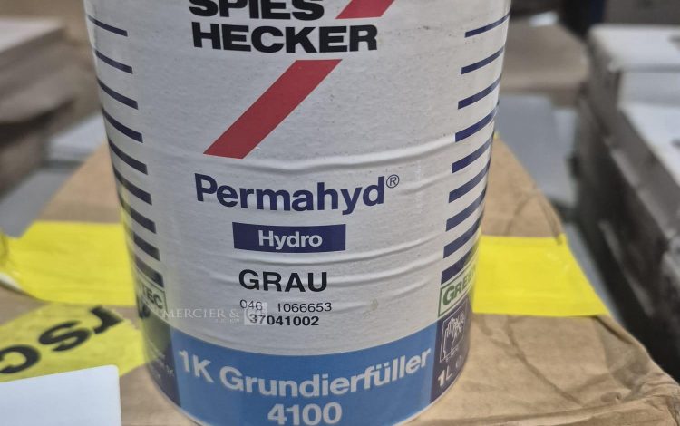 autre Lot de 12 apprêt garnissant Spies Hecker Permahyd Hydro, couleur gris. Produit p  345