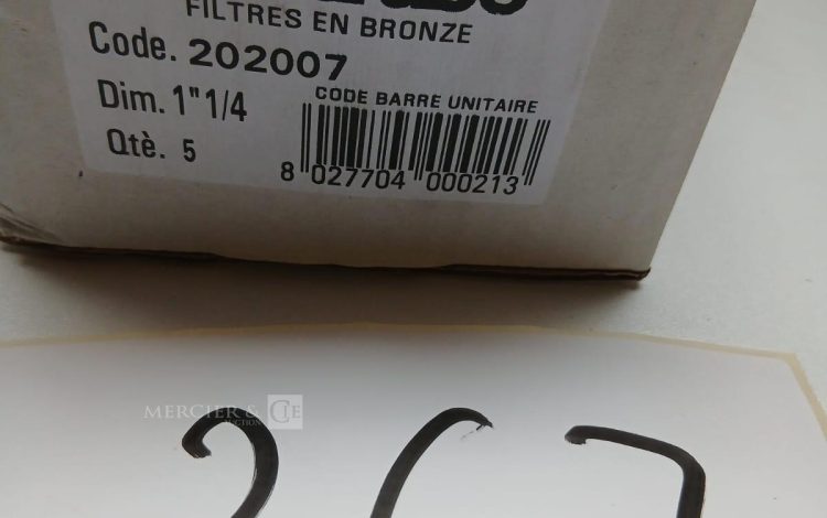 autre Lot de 5 filtres en bronze code 202007, marque SFERACO  346