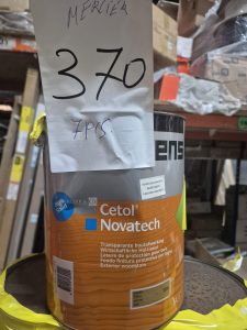 autre Lot de 7 Lasure bois Cetol Novatech haute performance, finition transparente. Pr  349