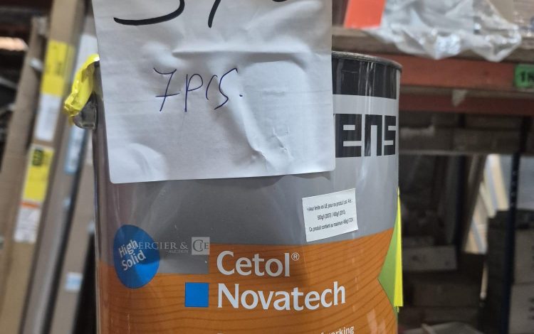 autre Lot de 7 Lasure bois Cetol Novatech haute performance, finition transparente. Pr  349