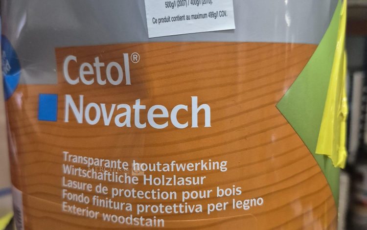 autre Lot de 7 Lasure bois Cetol Novatech haute performance, finition transparente. Pr  349