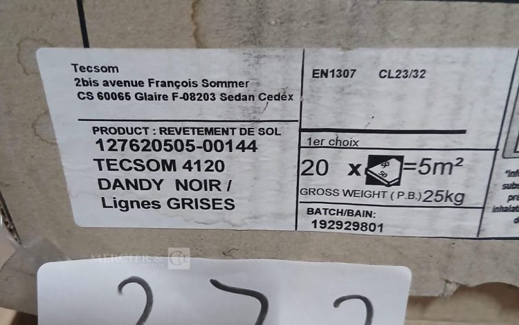 autre 45 m²  Dalles de moquette Tecsom 4120 Dandy  350