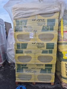 autre Lot d&rsquo;environ 57,84m2 de laine de roche Thermipan 343-700 marque ISOVER  354