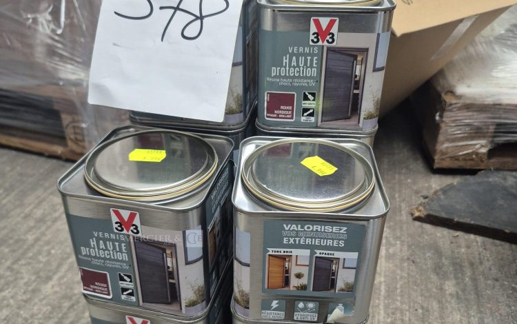 autre Lot de 14 Vernis V33 Haute Protection pour menuiseries extérieures. Offre une pr  355