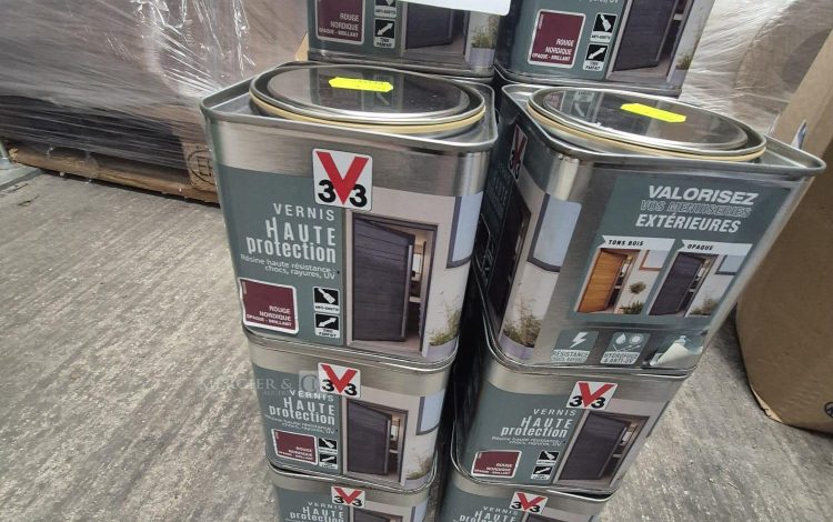 autre Lot de 14 Vernis V33 Haute Protection pour menuiseries extérieures. Offre une pr  355