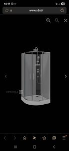 autre Lot de 2 parois quart de rond Sérénité de 80 x 80 x 190cm marque Jacob Delafon  360